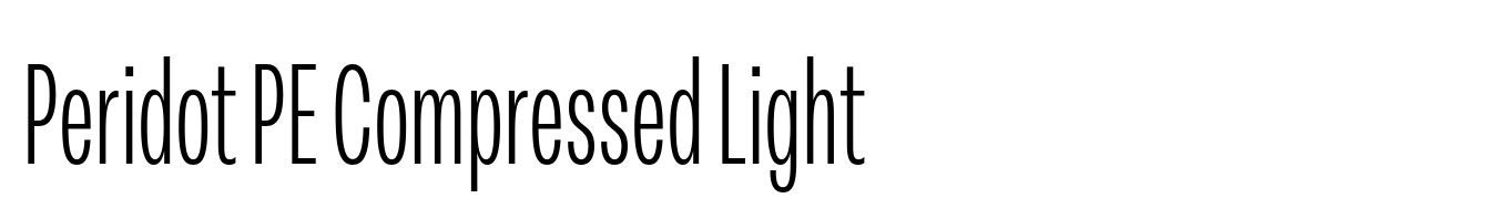 Peridot PE Compressed Light